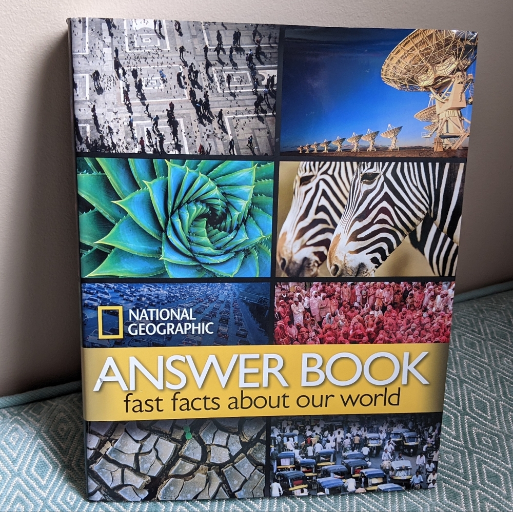 National Geographic Answer Book fast facts about our world